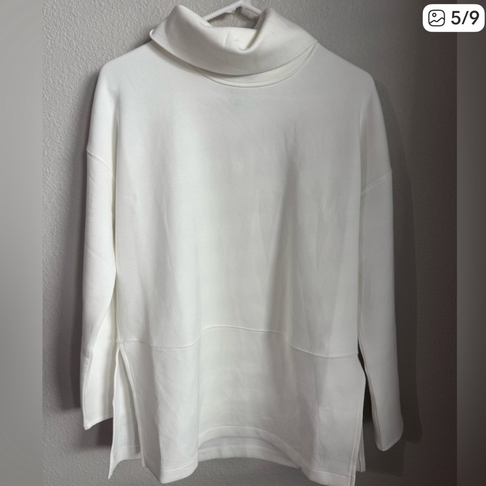 SPANX AirEssentials White Turtleneck Tunic - large